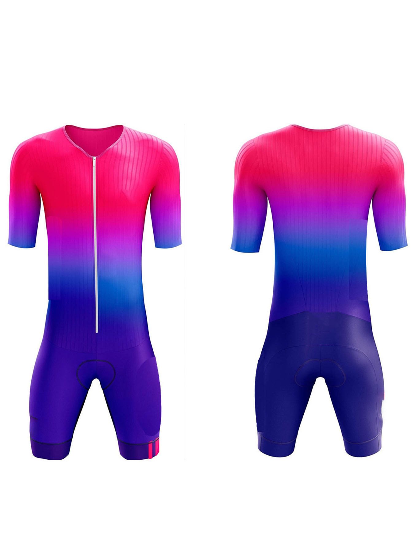 Cycling Commuter Clothing - Team Triathlon Suit Men Cycling Jersey