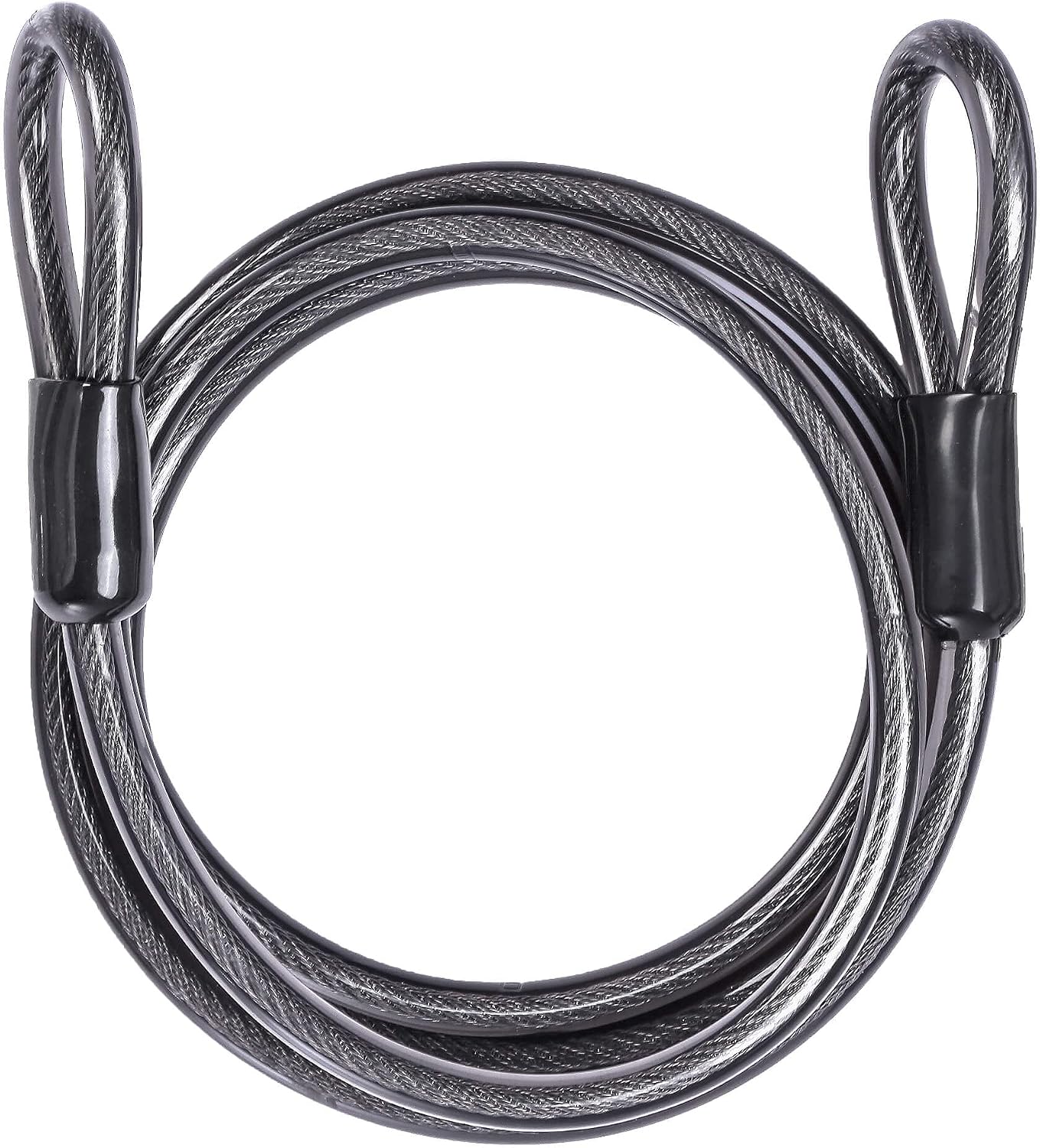 U Lock Heavy Duty - DELSWIN Security Steel Cable with Loops
