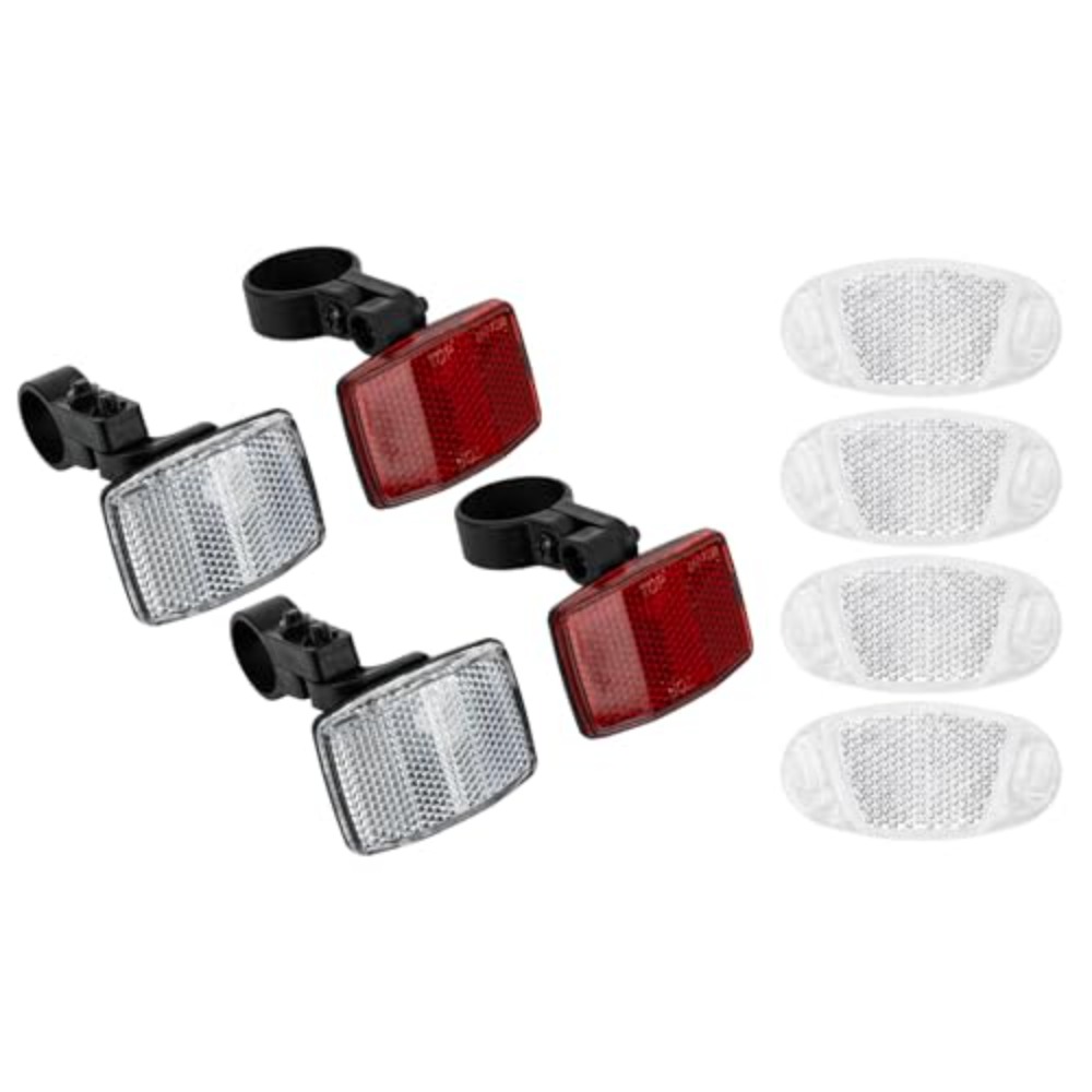 Spoke Reflector Set - 8PCS Bike Reflector Kit Night Riding