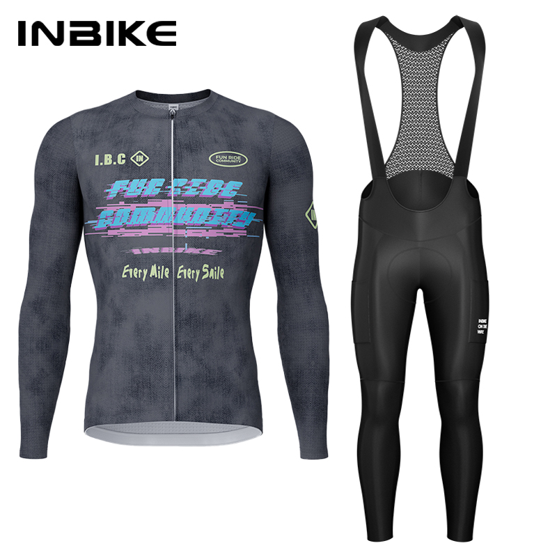 Cycling Commuter Clothing - INBIKE Spring Autumn Cycling Set Cycling
