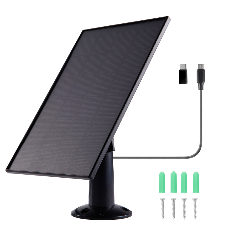 Usb Charger Dynamo - 10W 5V Waterproof Solar Charger, 2‑in‑1
