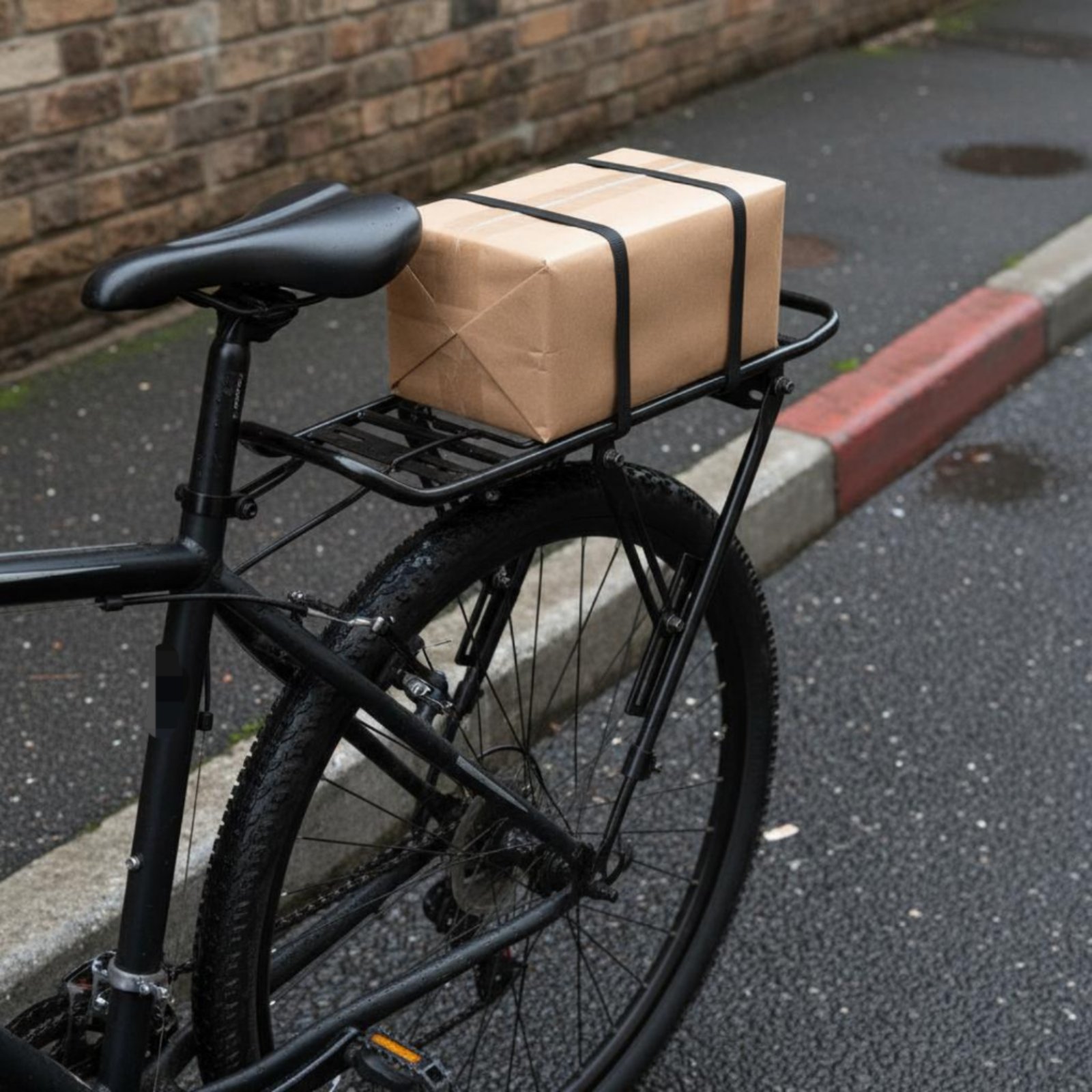 Cycling Commuting - Fast Release Bike Rack Adjustable Rear