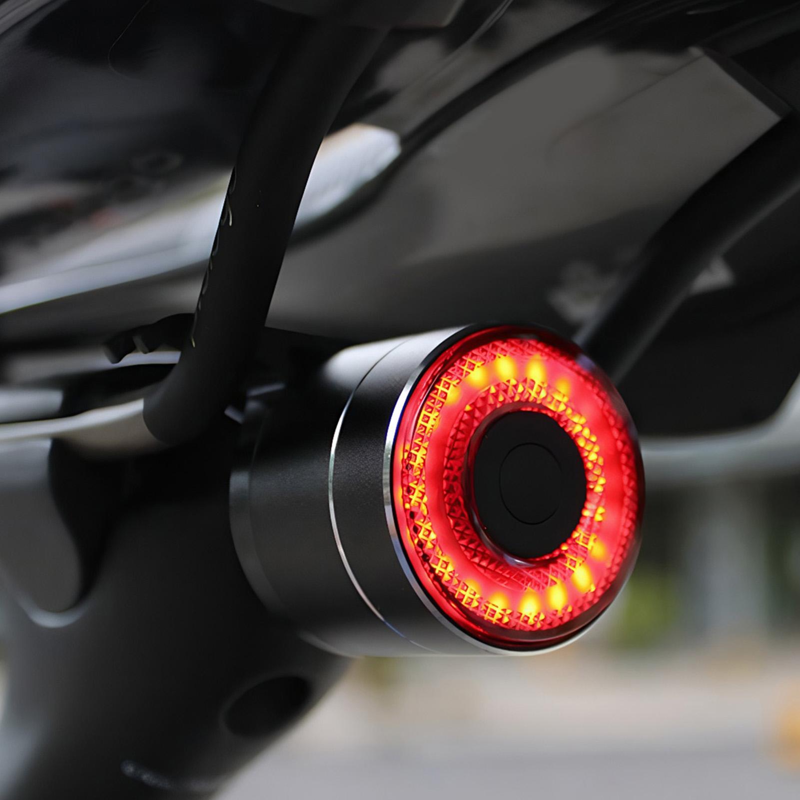 Cycling Commuting - Bike Rear Light Smart Bike Tail