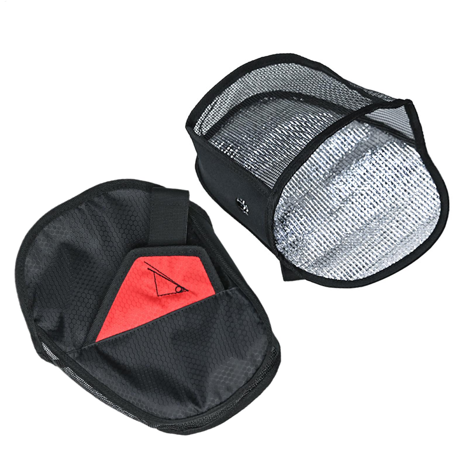 Cycling Commute Distance - Motorcycle Handlebar Mitts Breathable Mesh Muffs