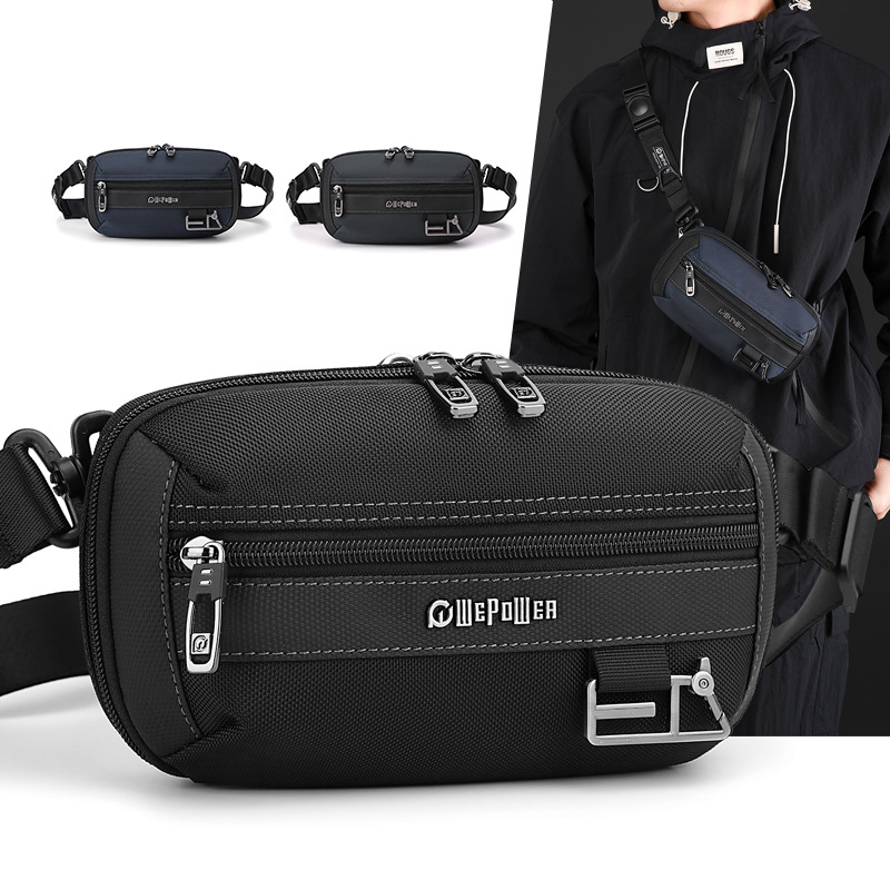 Waterproof Cycling Commute - Nylon lightweight casual cycling waist bag,
