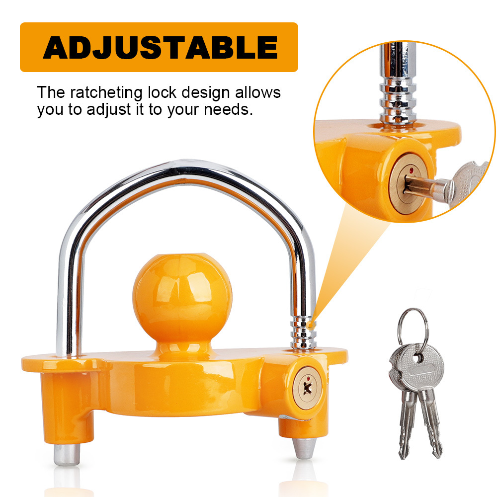 Khóa Chữ U Xe Kéo Bóng Khóa Đa - đánh giá và giá U Lock Heavy Duty