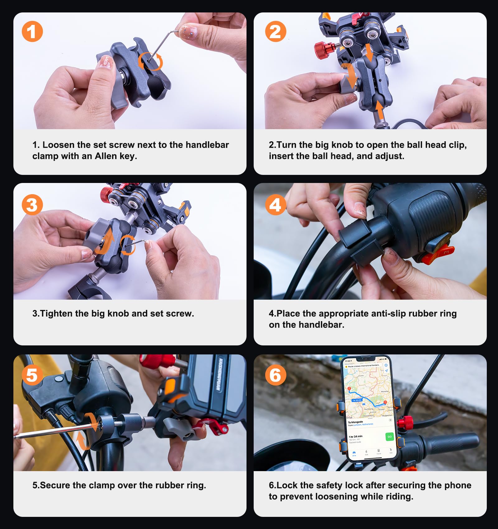 Heavy-Duty Motorcycle Phone Mo - đánh giá và giá U Lock Heavy Duty