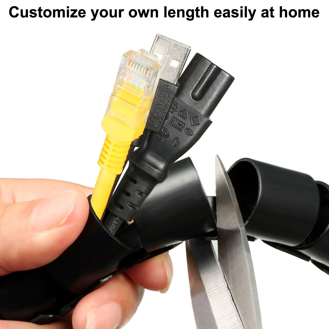 Flexible Spiral Cable Organize - đánh giá và giá Cable Lock Flexible