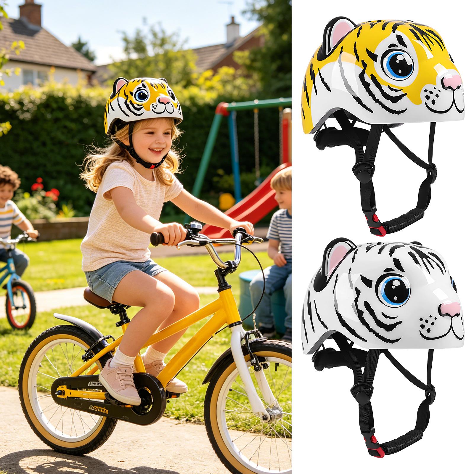 Helmet For Kids Tiger Pattern  - đánh giá và giá Commute Cycling Helmet