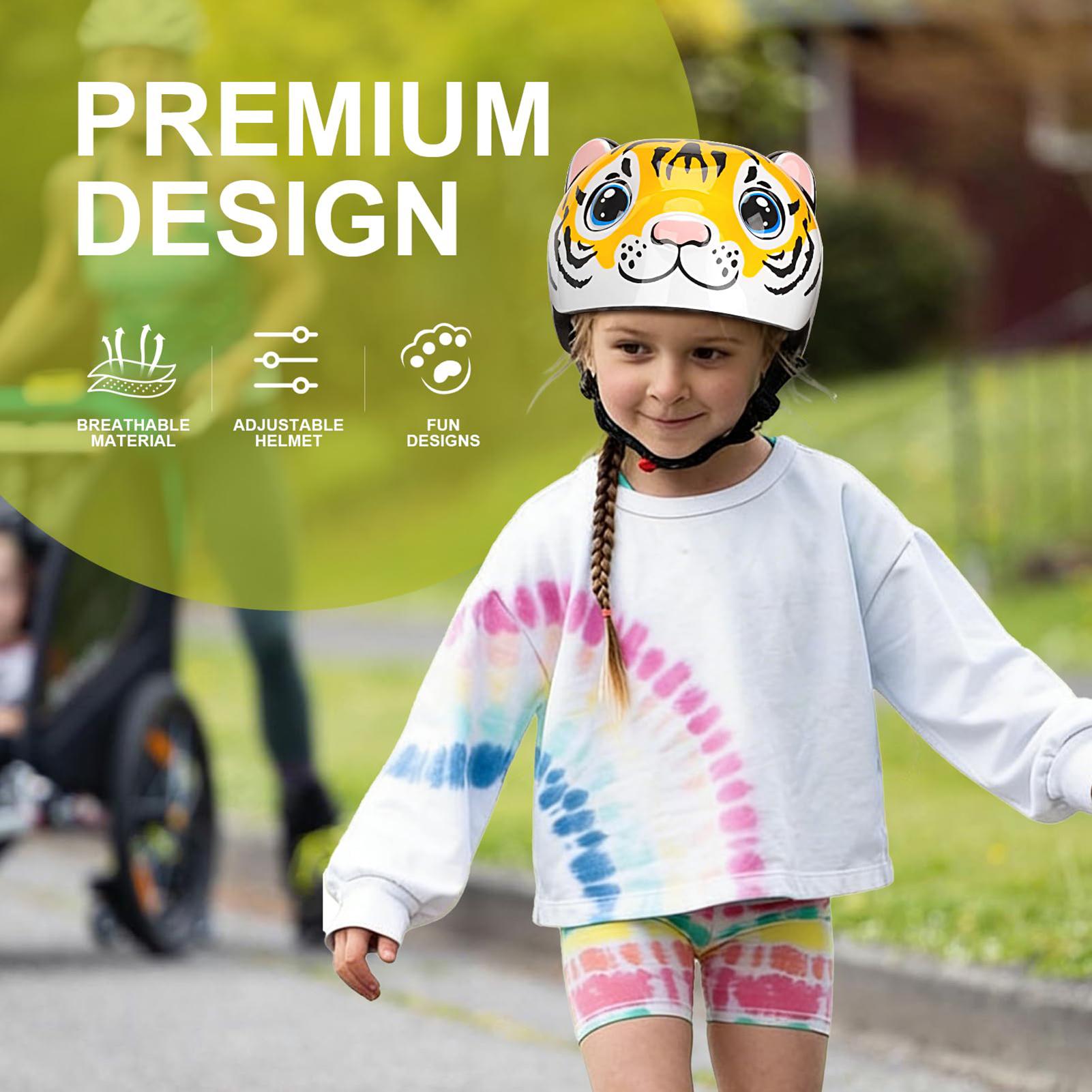 Helmet For Kids Tiger Pattern  - đánh giá và giá Commute Cycling Helmet