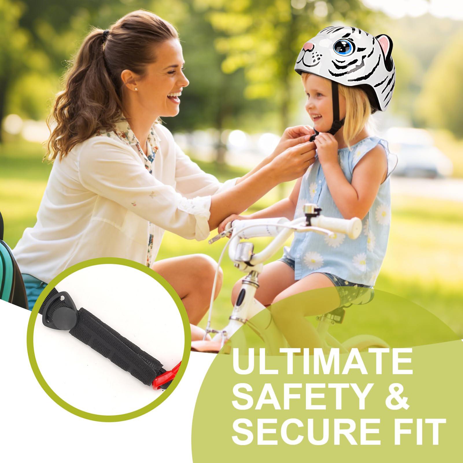 Helmet For Kids Tiger Pattern  - đánh giá và giá Commute Cycling Helmet