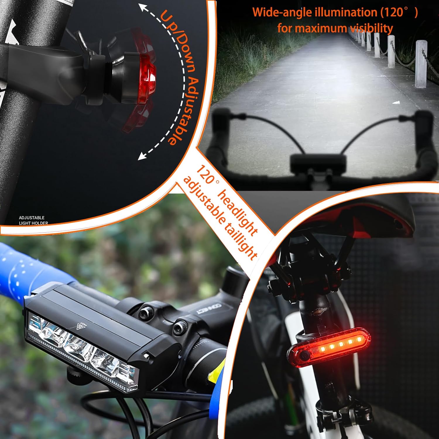 1-Pack/2-Pack Ultra-Bright Led - đánh giá và giá Commuting With Road Bike