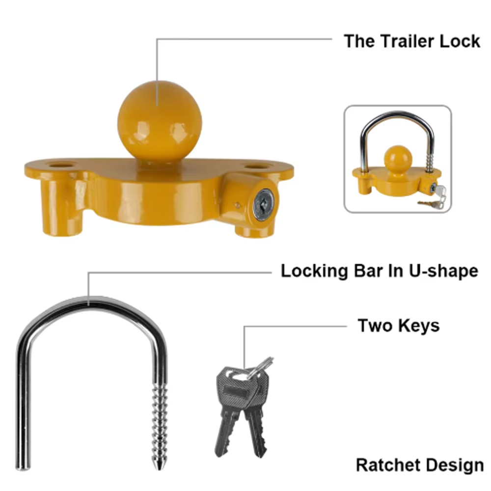 Heavy Duty Trailer Hitch Lock  - đánh giá và giá U Lock Heavy Duty