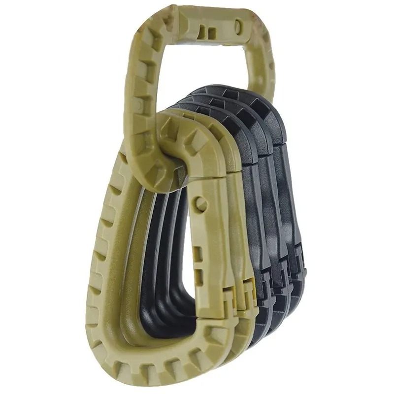 Tactical Carabiner Set Plastic - đánh giá và giá Chain Lock Combination