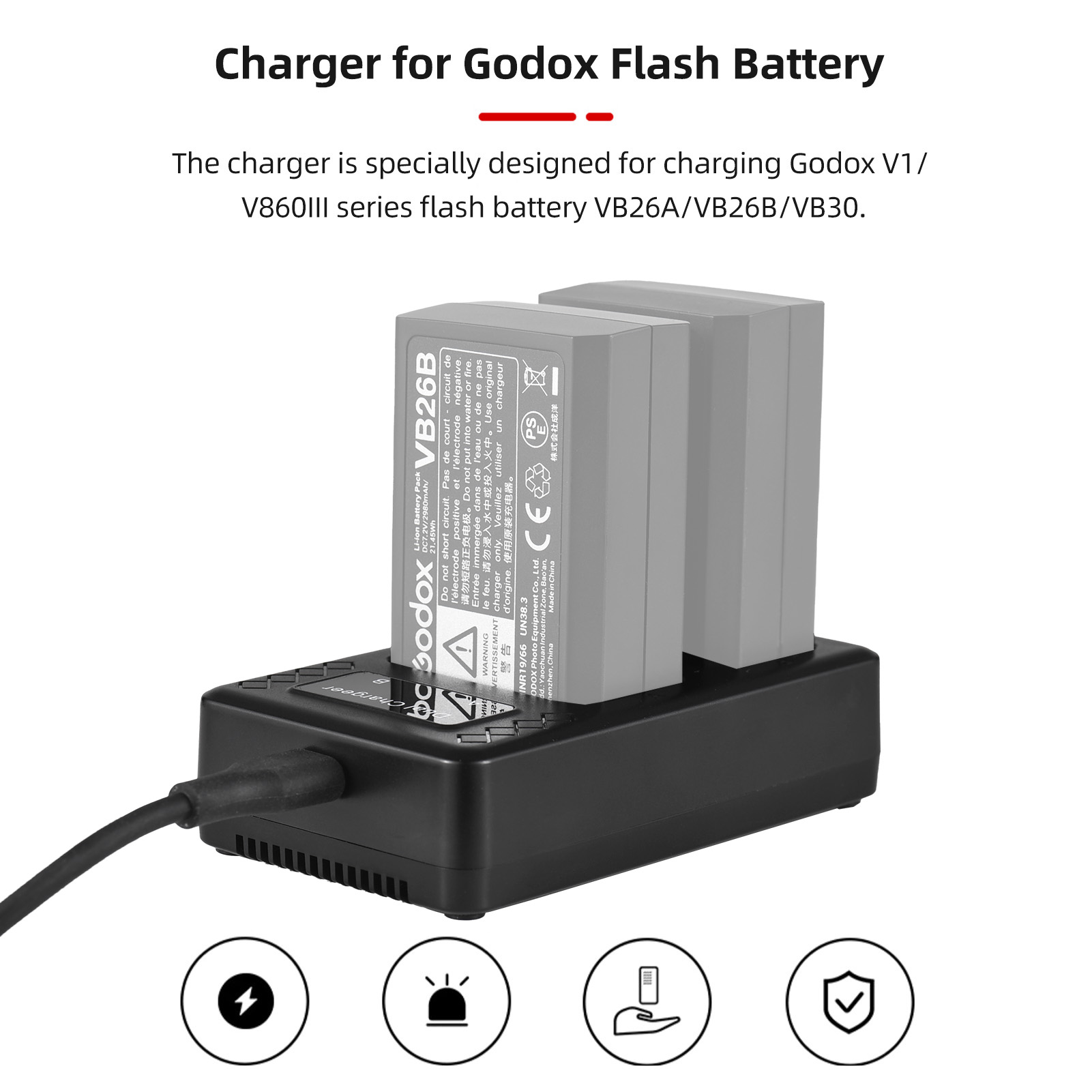 Portable 2-slot Battery Charge - đánh giá và giá Usb Charger Dynamo