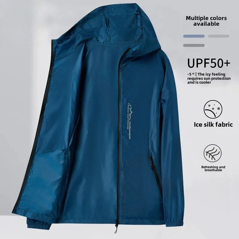 Summer Men's Sunscreen Jacket  - đánh giá và giá Cycling Commute Jacket