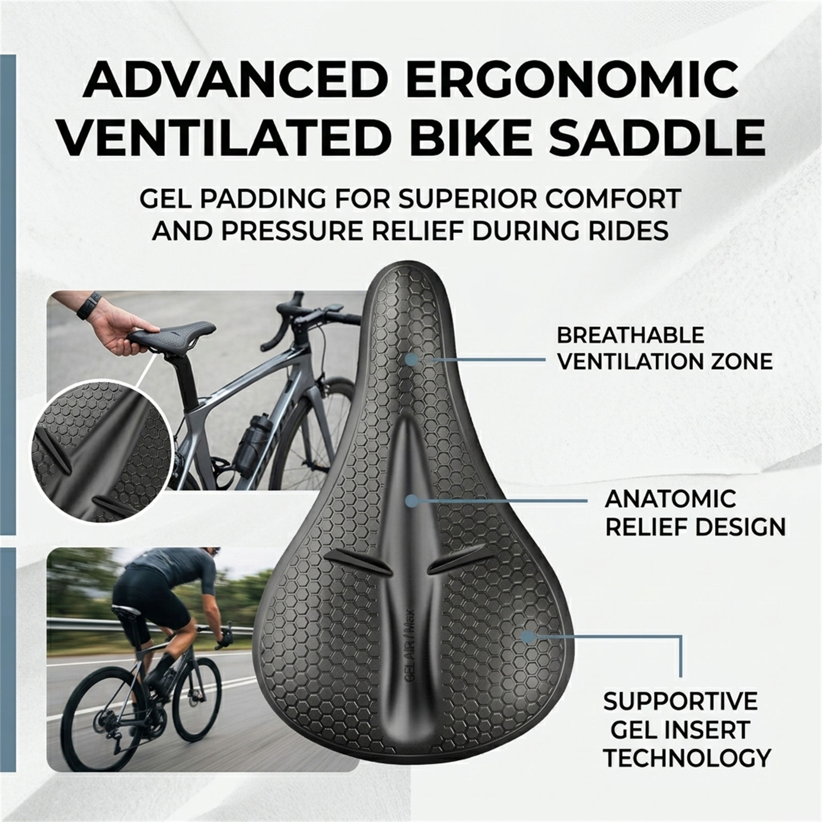 Silicone Bicycle Seat Cover Th - đánh giá và giá Cycling Commuting