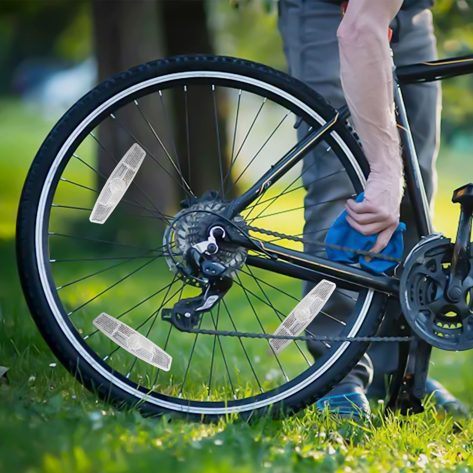 Hot Sale 2023 New Cycling Acce - đánh giá và giá Spoke Reflector Set