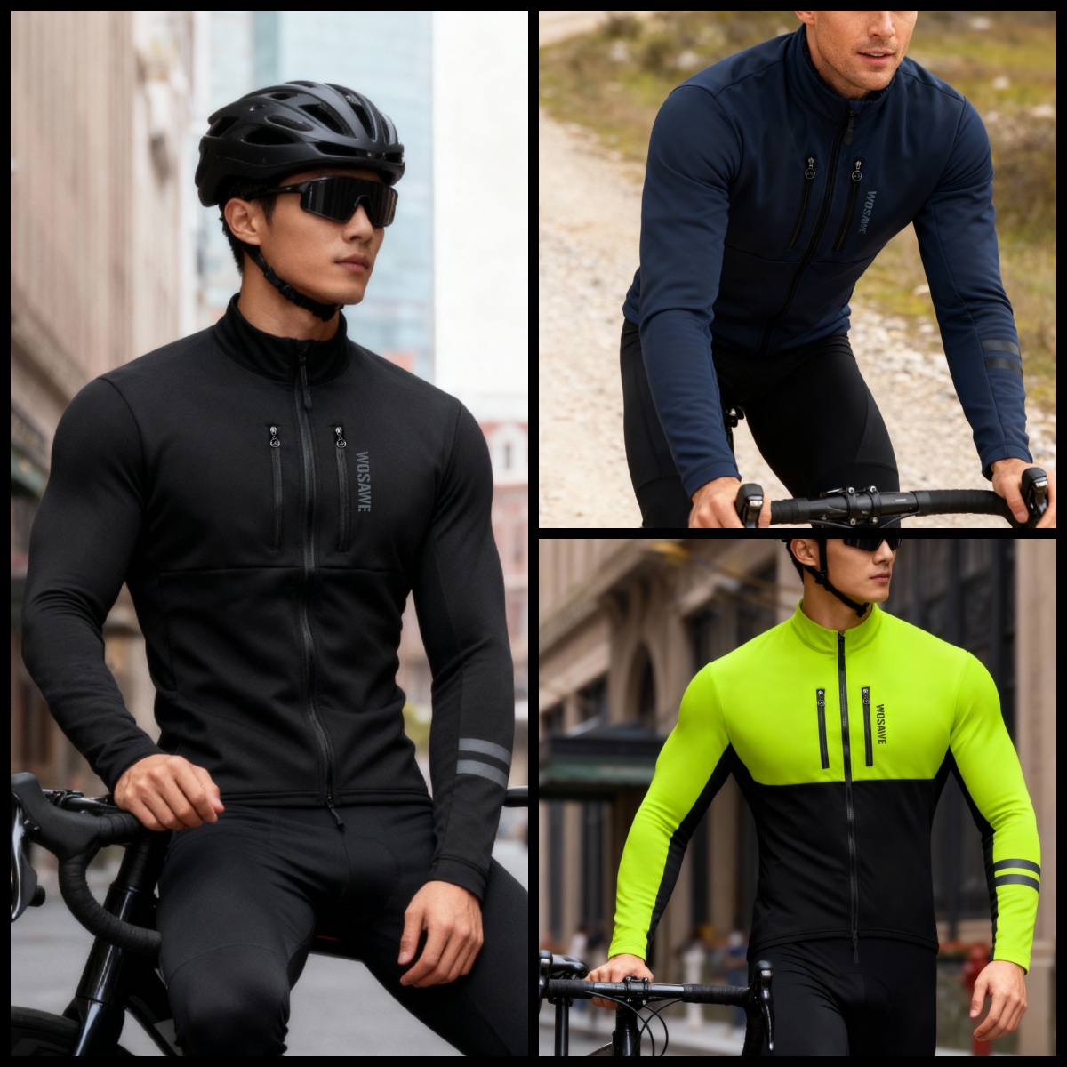 WOSAWE Cycling Jacket Winter T - đánh giá và giá Cycling Commuter Jacket