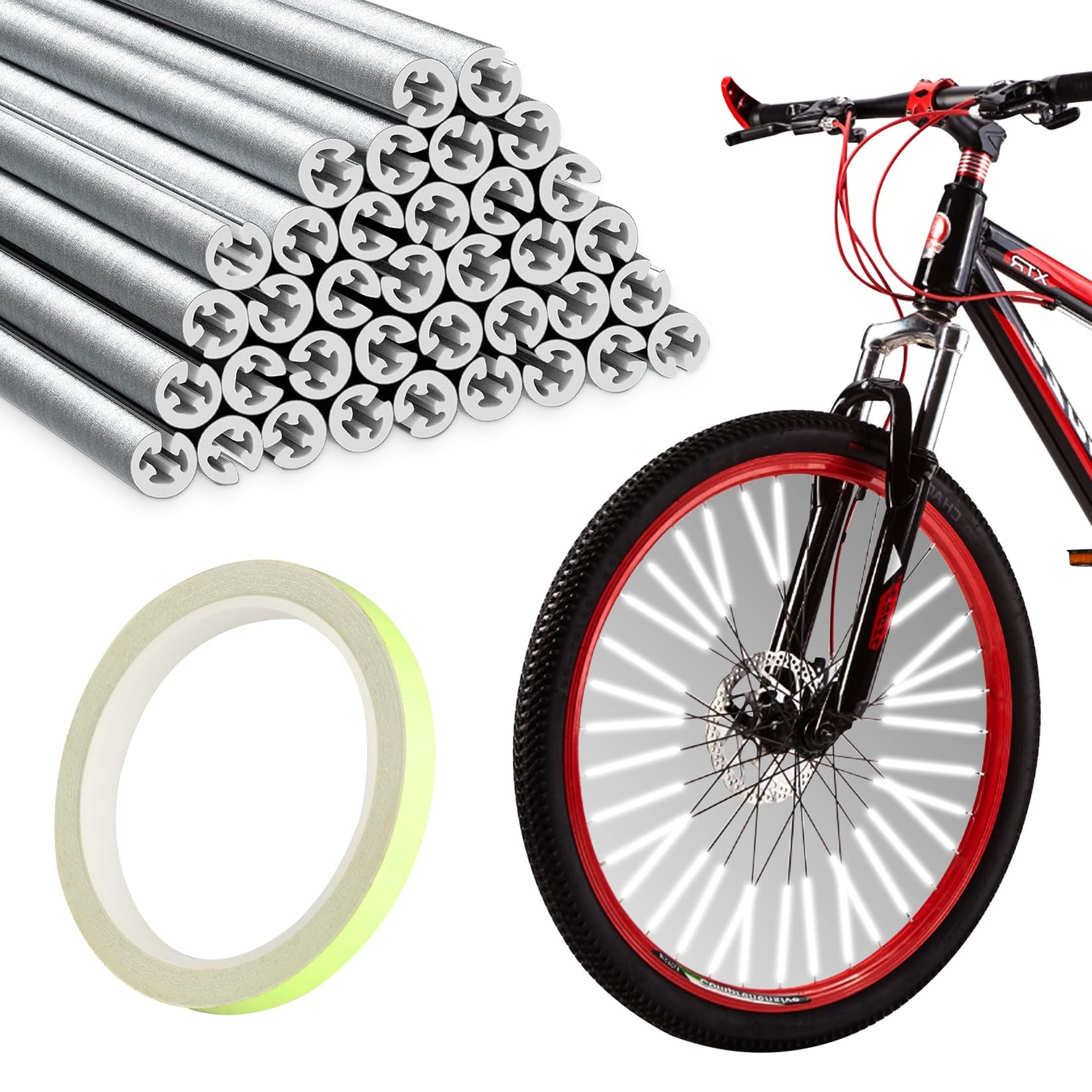 Bike Spoke Reflectors Set - 36 - đánh giá và giá Spoke Reflector Set