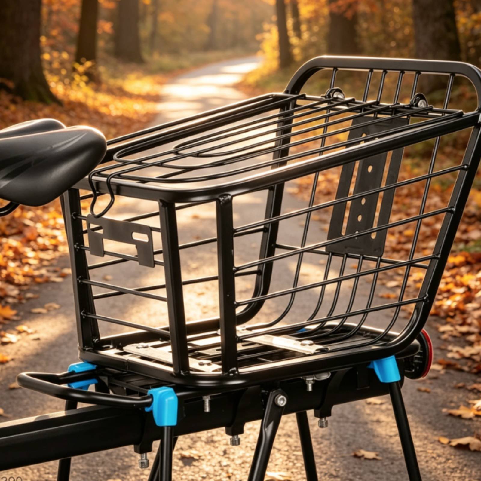Folding Rear Bike Basket Folda - đánh giá và giá Cycling Commuting
