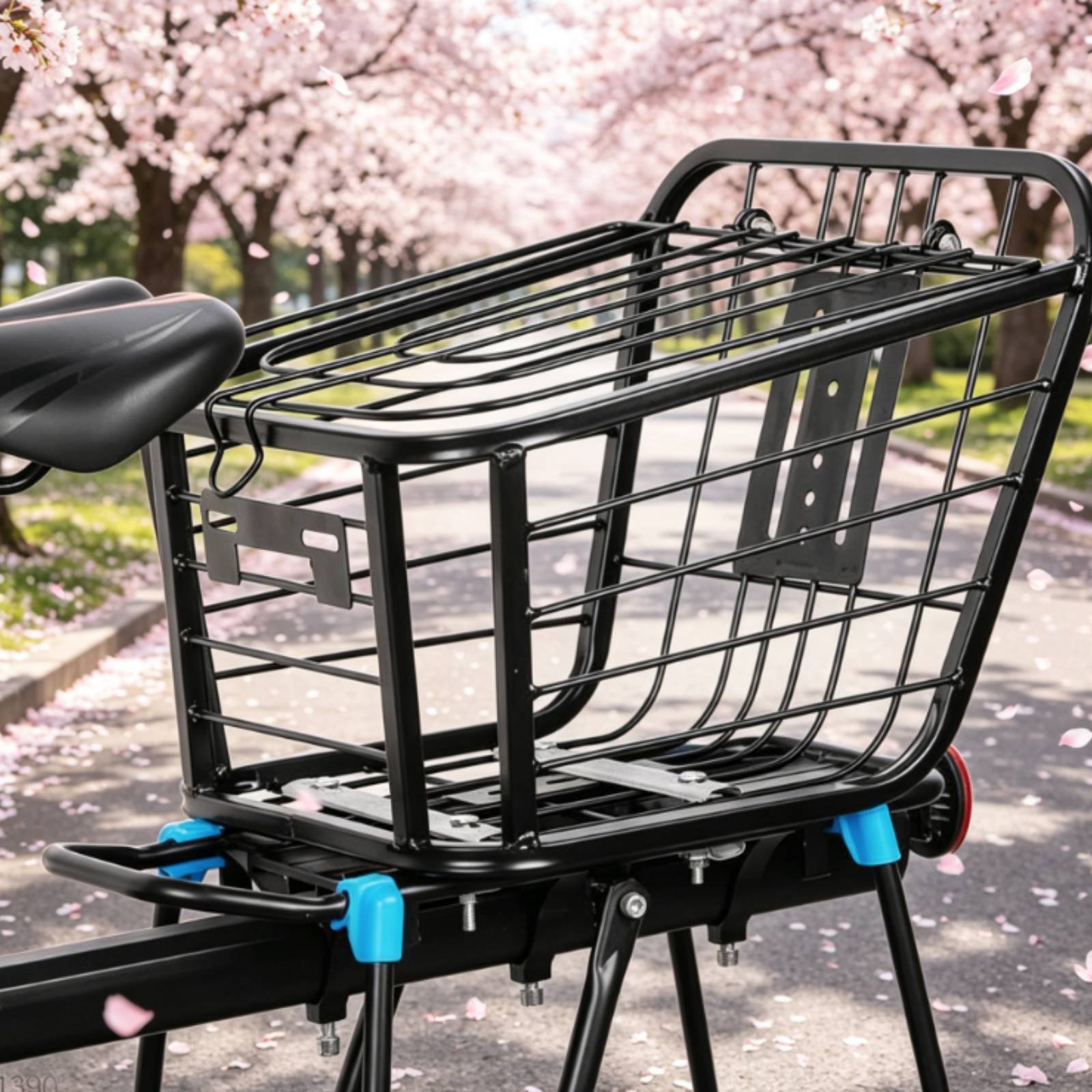 Folding Rear Bike Basket Folda - đánh giá và giá Cycling Commuting