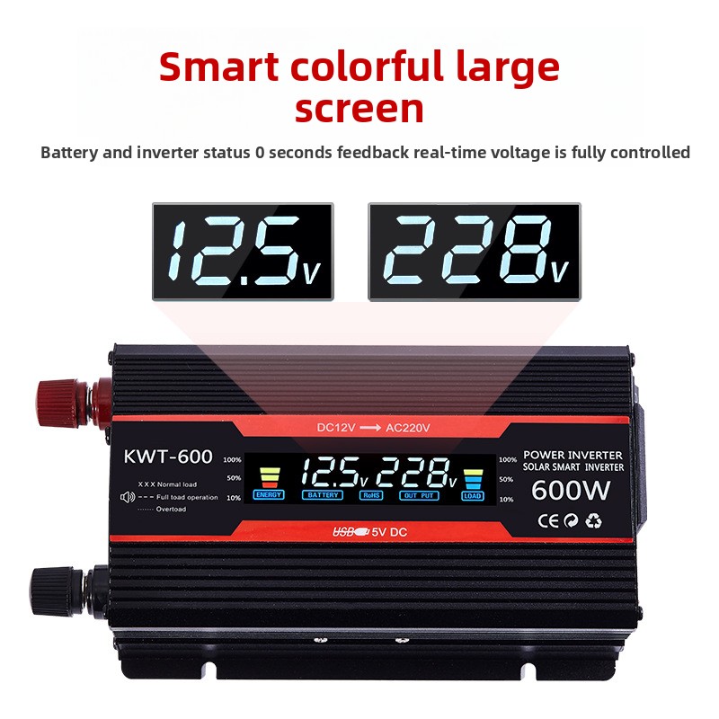 Inverter 12v 220v Solar Invert - đánh giá và giá Usb Charger Dynamo