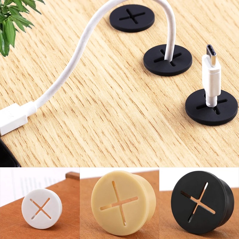 5PCS  Flexible Rubber Round Ca - đánh giá và giá Cable Lock Flexible