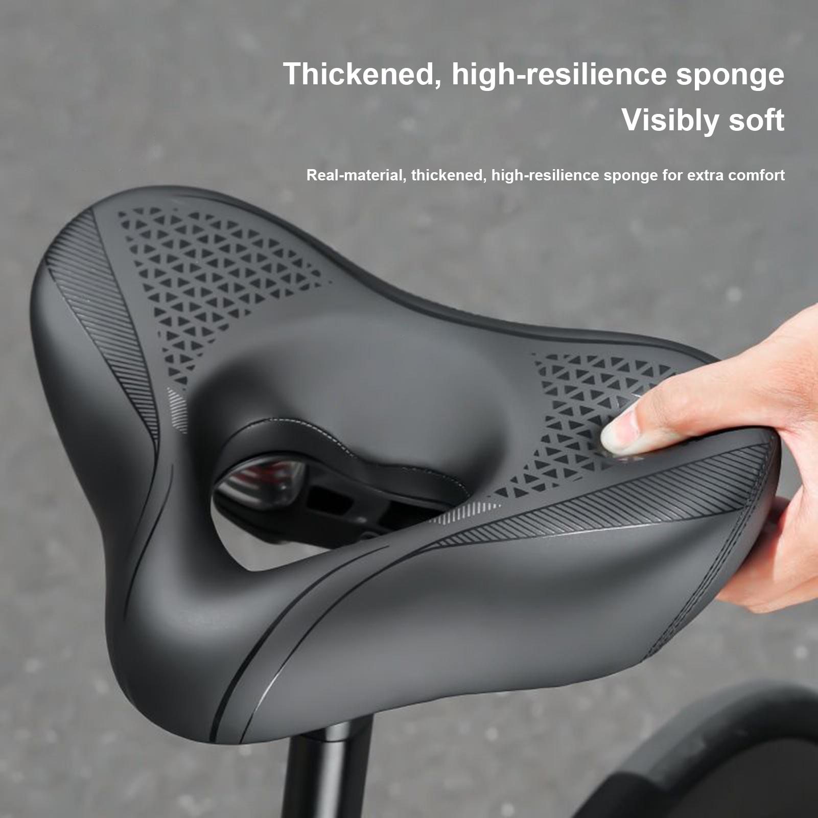 Bike Seat Pad Shock Absorbing  - đánh giá và giá Cycling Commute Distance