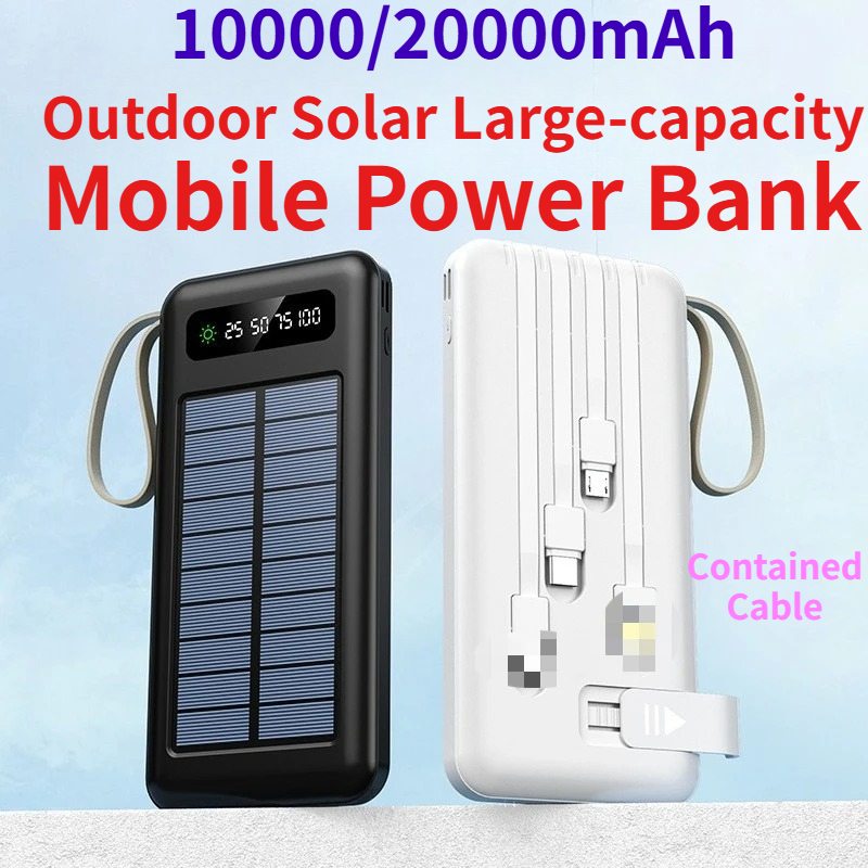 10000/20000mAh Outdoor Solar L - đánh giá và giá Usb Charger Dynamo