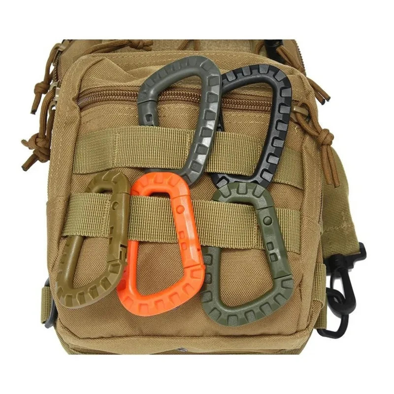 2/5/16Pcs Tactical Carabiner S - đánh giá và giá Chain Lock Combination