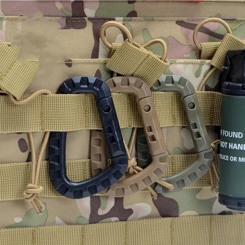 2/5/16Pcs Tactical Carabiner S - đánh giá và giá Chain Lock Combination