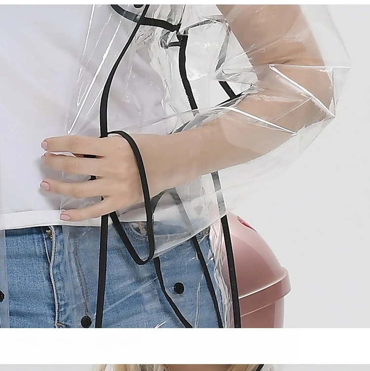 Transparent EVA Belted Long Ra - đánh giá và giá Waterproof Cycling Commute