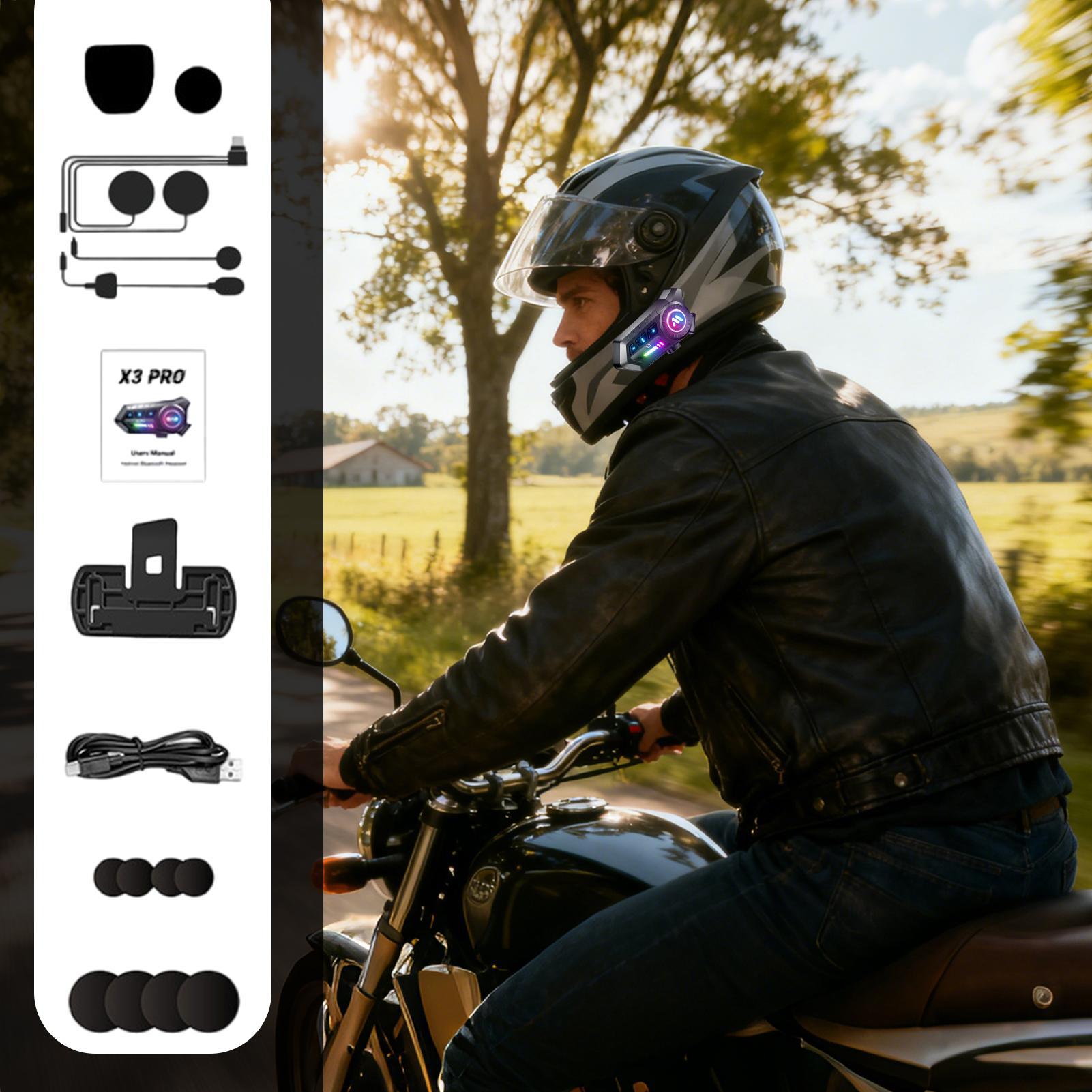 Motorcycle Headphones Wireless - đánh giá và giá Commute Cycling Helmet