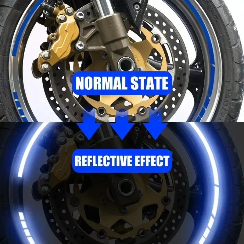 8Pcs/set Reflective Wheel Rims - đánh giá và giá Spoke Reflector Set