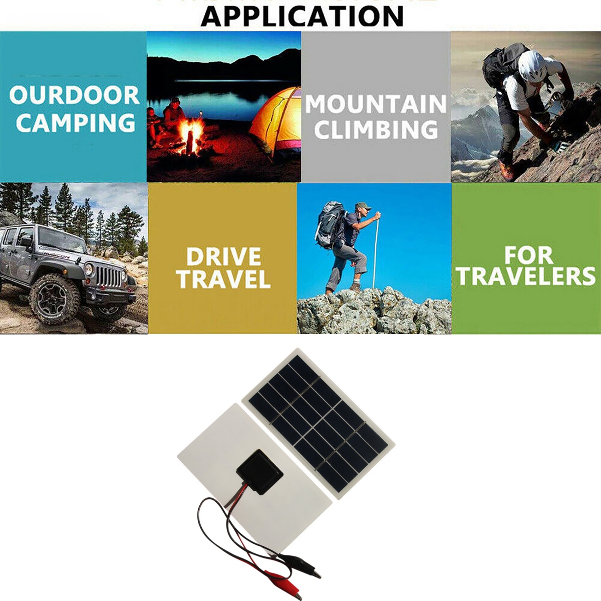 Wholesale Mini Solar Panel 5V  - đánh giá và giá Usb Charger Dynamo