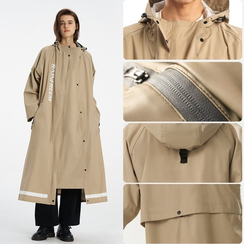 Oversize Single Long Style Rai - đánh giá và giá Cycling Commuter Rain Gear