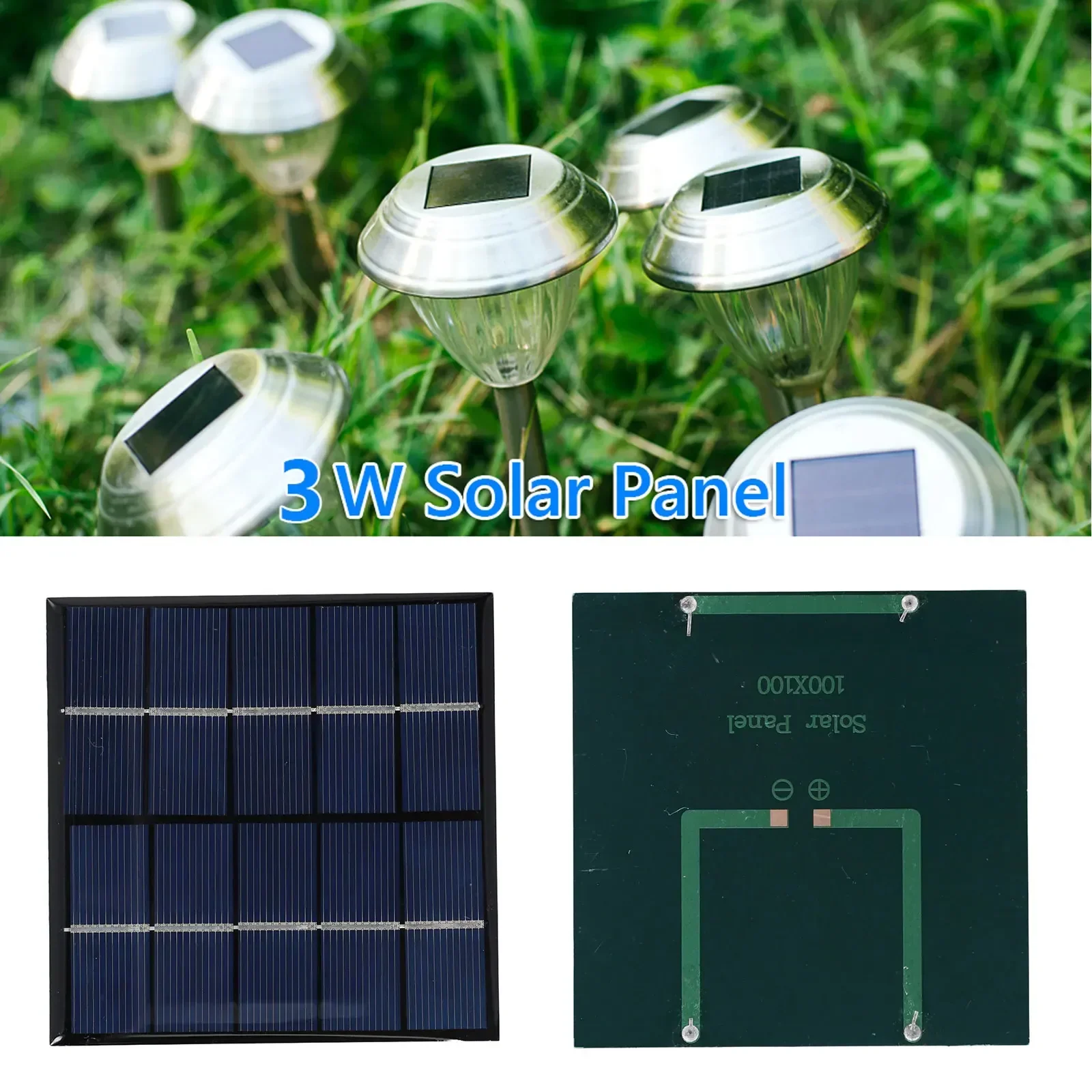 Solar Panel 3W 5V Solar Board  - đánh giá và giá Usb Charger Dynamo