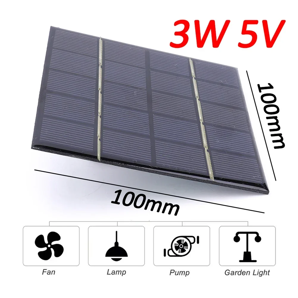 Solar Panel 3W 5V Solar Board  - đánh giá và giá Usb Charger Dynamo