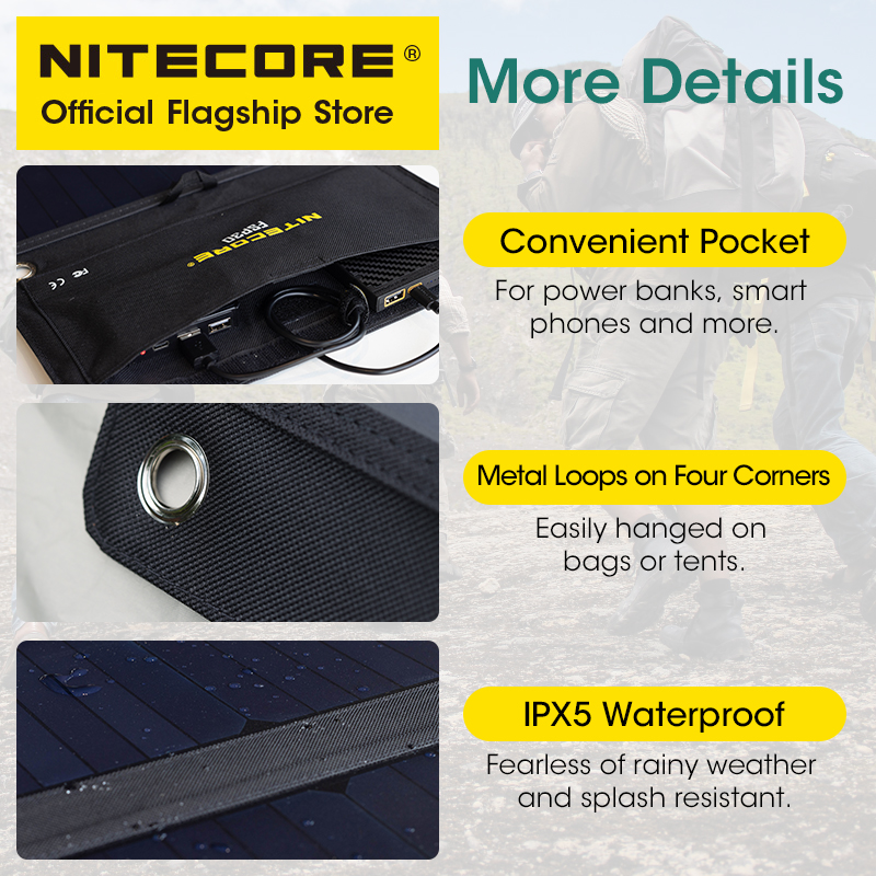 NITECORE FSP30 30W Di Động Năn - đánh giá và giá Usb Charger Dynamo