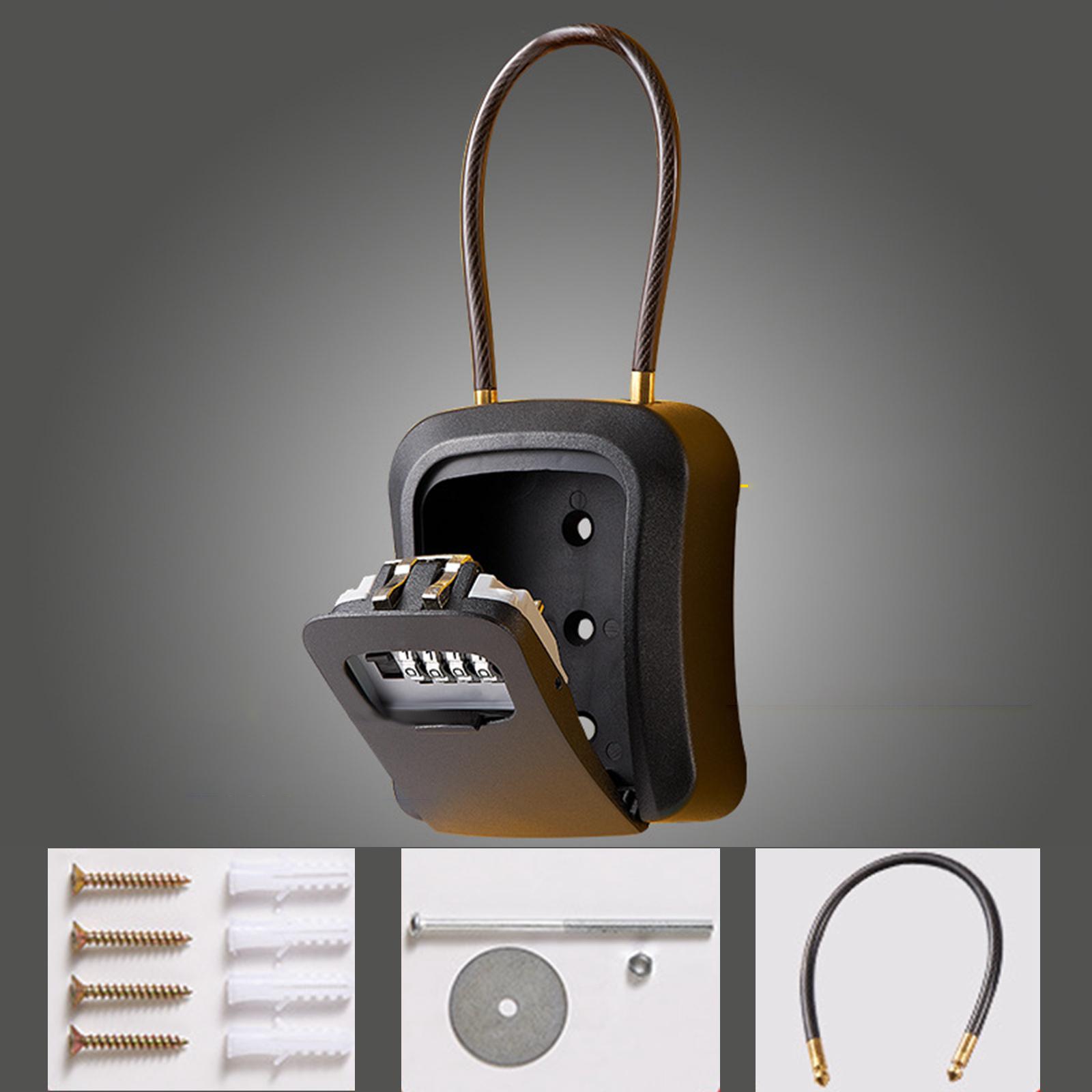 Key Lock Box Key Security Box  - đánh giá và giá Chain Lock Combination