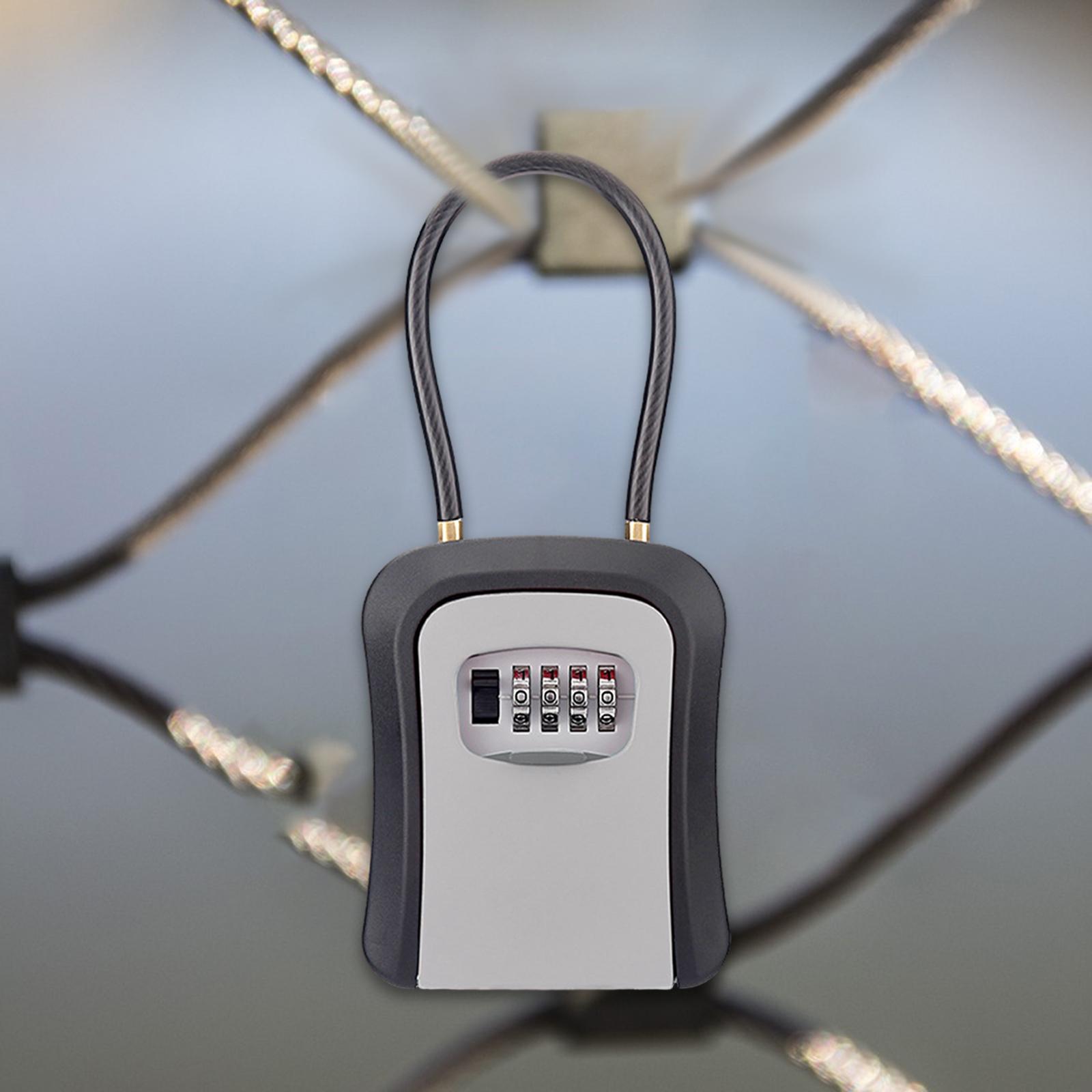 Key Lock Box Key Security Box  - đánh giá và giá Chain Lock Combination