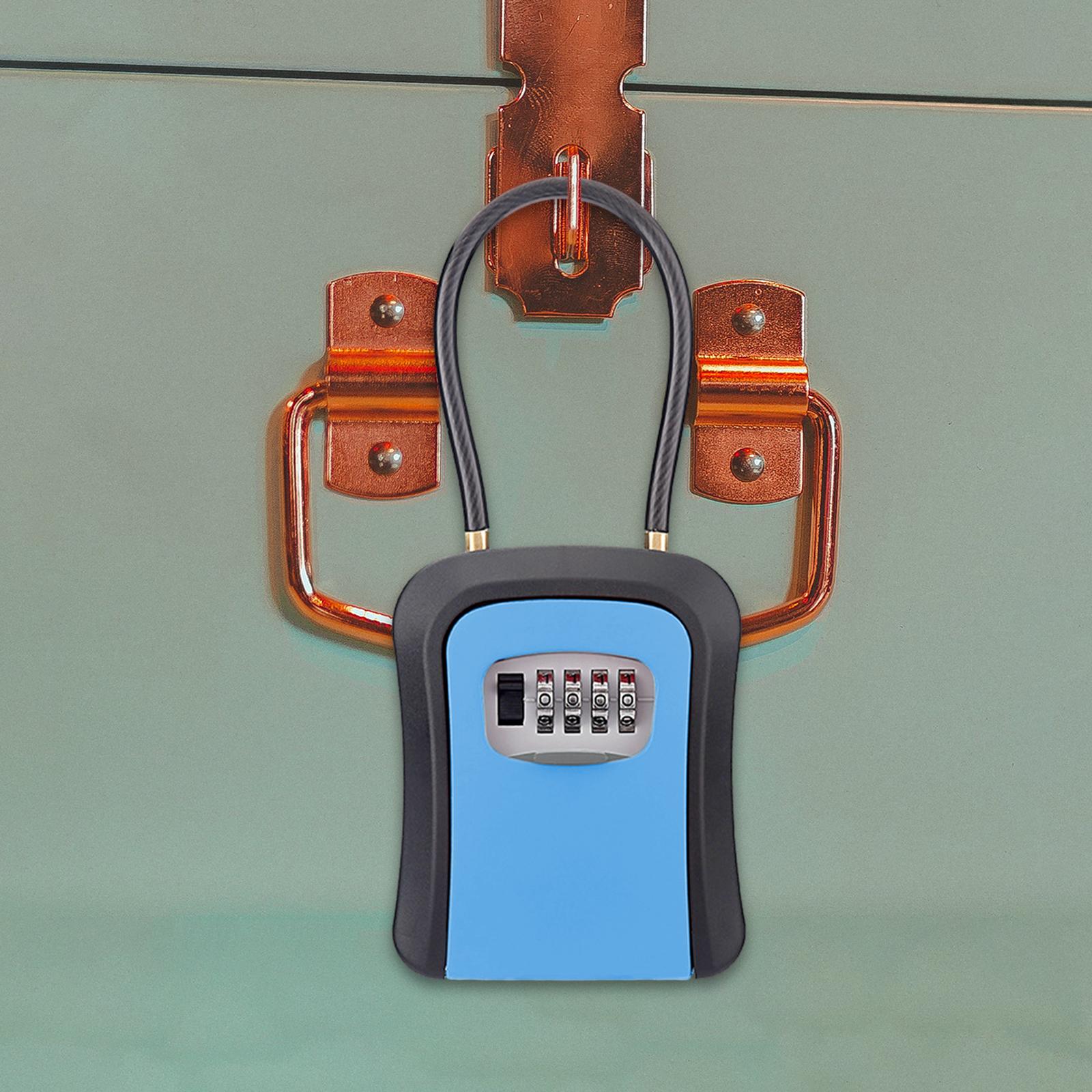 Key Lock Box Key Security Box  - đánh giá và giá Chain Lock Combination