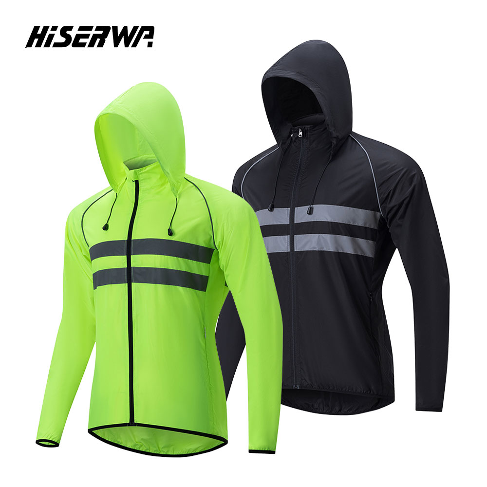 HISERWA Cycling Windbreaker Wi - đánh giá và giá Cycling Commuter Jacket